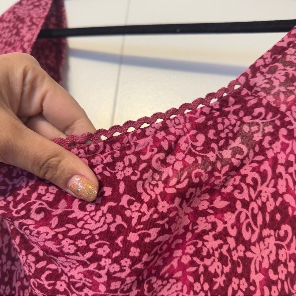 Rampage Y2K Floral Midi Dress | Pink - Picture 3 of 4